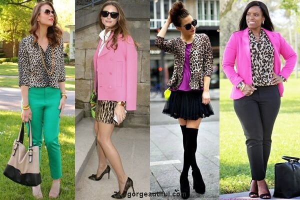 Colors to wear with leopard print shoes on sale